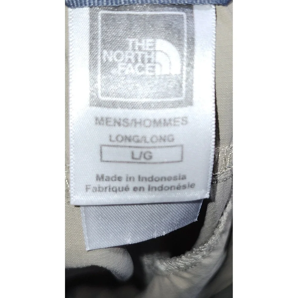 The North‎ Face Mens Convertible Hiking Cargo Pants Khaki Tan Size Large Long